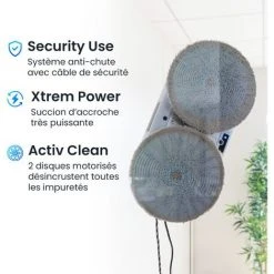Robot Laveur De Vitres Multisurfaces AMIBOT Glass XLine AGX50 - White 9 Robot Laveur De Vitres Multisurfaces AMIBOT Glass XLine AGX50 - White -Aspirateur et sac Soldes 11631599 5