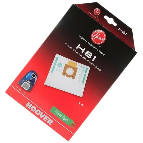 Boite De 4 Sacs Microfibre H81 (35601865) Aspirateur HOOVER 2 Boite De 4 Sacs Microfibre H81 (35601865) Aspirateur HOOVER – Image 2