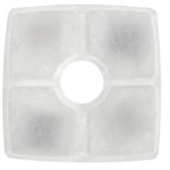 PrimeMatik - Filtre à Charbon Actif Carré Pour Fontaine D'eau De Chiens Et Chats 4-pack Rechange Carré -Aspirateur et sac Soldes 15734432 2