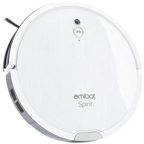 Robot Aspirateur AMIBOT Spirit Motion Gyroscope Et Capteur Visuel - White 3 Robot Aspirateur AMIBOT Spirit Motion Gyroscope Et Capteur Visuel - White – Image 3