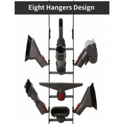 UNHO Support Pour Aspirateur Pour Dyson V6, V7, V8, V10, V10, V11, DC58, DC59, DC62, DC74 Stand Accessoires D'aspirateur Stable -Aspirateur et sac Soldes 24075268 4