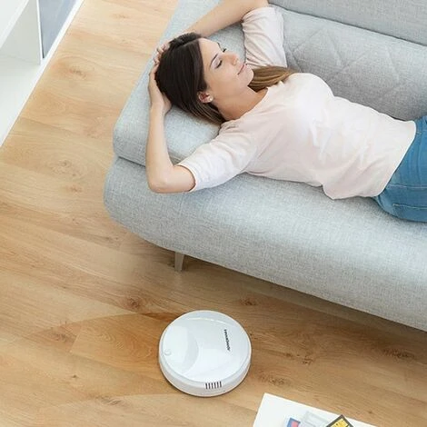 SHOP-STORY ROVAC 1000 : Robot Aspirateur Intelligent Et Rechargeable 3 SHOP-STORY ROVAC 1000 : Robot Aspirateur Intelligent Et Rechargeable – Image 3