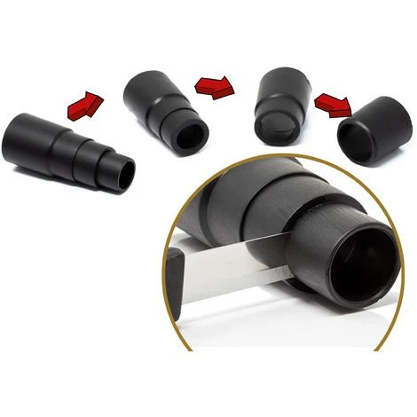 MOTODOX Adaptateur Tuyau Aspirateur Pour Aspirateurs D’atelier Adaptateur Pour Meuleuse, Scie Sauteuse, Scie Circulaire, Ponceuse Orbitale 5 MOTODOX Adaptateur Tuyau Aspirateur Pour Aspirateurs D’atelier Adaptateur Pour Meuleuse, Scie Sauteuse, Scie Circulaire, Ponceuse Orbitale – Image 5