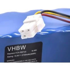 Vhbw Ni-MH Batterie 2100mAh (14.4V) Pour Aspirateur Samsung Navibot AP5576883, AP5579205, DJ63-01050A, DJ96-00113C, DJ96-00116B, DJ96-0083C. -Aspirateur et sac Soldes 25164968 2