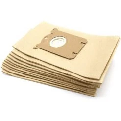 Vhbw 10x Sacs Compatible Avec Philips HR 8351 Impact / Plus, HR 8352 Impact / Plus, HR 8353 Impact / Plus Aspirateur - Marron