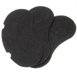 Vhbw Filtre à Charbon Actif Filtre De Rechange Set (3 Parties) Compatible Avec Seb Simply Invents FF 1, FF1025, Inox FF1026 Friteuses