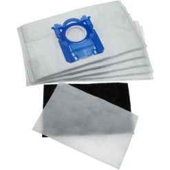 Vhbw 10 Sacs D'aspirateur, 4 Filtres Inclus, Compatible Avec Tornado Bolido, Calypso, EASYGO, Elégance, Equipt, Essensio, JetMaxx, Microfibre