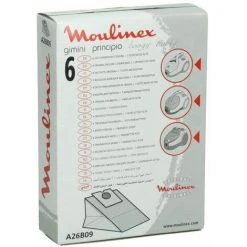 Sacs Aspirateur Gimini/boogy/principio Pour Aspirateur Moulinex