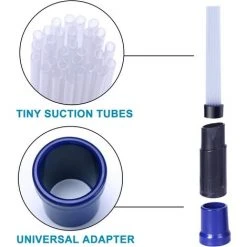 BEARSU Vacuum Cleaner Dust Dirt Remover Dust Daddy Universal Dust Brush Cleaner Vacuum Attachment Interface Tool As Seen On TV,Flexible Tube Cleaning Tool For Car,Corners, Pets, Drawers,Air Vents,Home -Aspirateur et sac Soldes 26185944 3