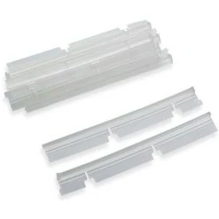 Vhbw 10x Languettes En Caoutchouc Compatible Avec Neato XV-11, XV-12, XV-15, XV-14 Aspirateur-robot - Lot De Lamelles De Rechange, Transparent -Aspirateur et sac Soldes 26668658 4