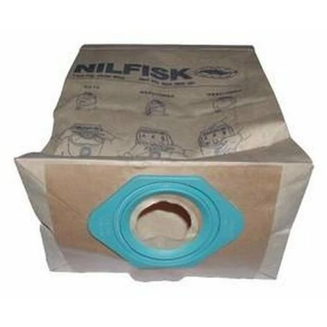 Boite De 5 Sacs Papier GS/GM80 (155719-44446) (82095000) Aspirateur NILFISK 1 Boite De 5 Sacs Papier GS/GM80 (155719-44446) (82095000) Aspirateur NILFISK