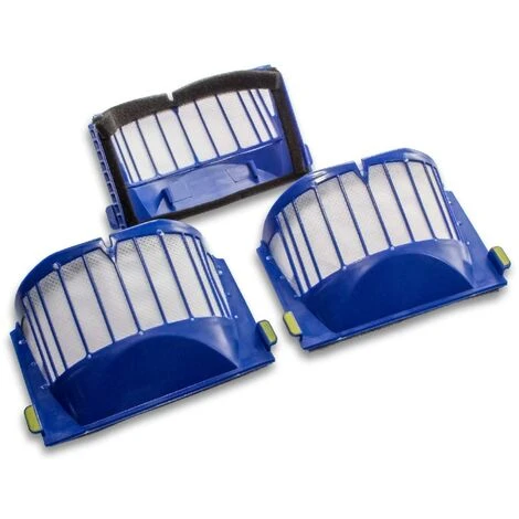Vhbw Lot De 3x Filtres D'aspirateur Compatible Avec IRobot Roomba 600, 600-Serie AeroVac, 620, 630, 650 Aspirateur - Filtre HEPA Contre Les Allergies 2 Vhbw Lot De 3x Filtres D'aspirateur Compatible Avec IRobot Roomba 600, 600-Serie AeroVac, 620, 630, 650 Aspirateur - Filtre HEPA Contre Les Allergies – Image 2
