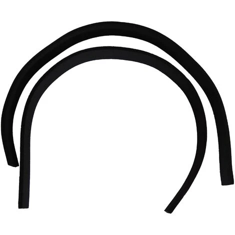 Vhbw Tampons Souples Compatible Avec IRobot Roomba 510, 520, 530, 531, 532, 534, 535, 540, 550, 555 Aspirateur Robot - 2x Bandes De Protection, Noir 3 Vhbw Tampons Souples Compatible Avec IRobot Roomba 510, 520, 530, 531, 532, 534, 535, 540, 550, 555 Aspirateur Robot - 2x Bandes De Protection, Noir – Image 3