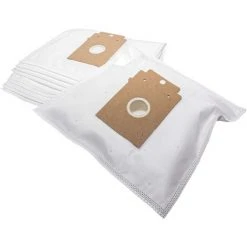 Vhbw 10x Sacs Compatible Avec Siemens Smily VS01G400, VS01G500 Aspirateur - Microfibres Non Tissées, Type K, 28cm X 19cm, Blanc -Aspirateur et sac Soldes 26822601 2