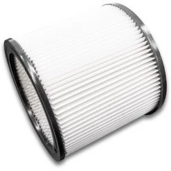 Vhbw Filtre Plissé Compatible Avec ShopVac Pump Vac 45 Aspirateur à Sec Ou Humide - Filtre à Cartouche