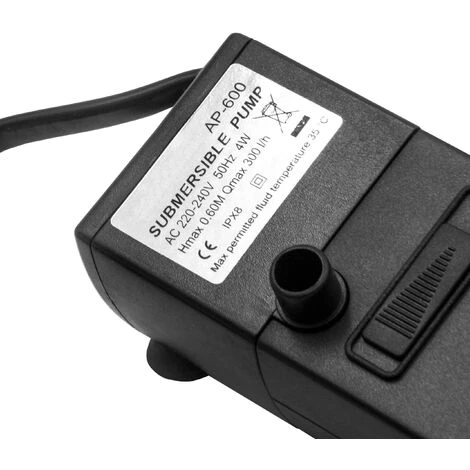 Vhbw Filtre Pour Aquarium Jusqu'à 60l, Puissance Jusqu'à 300l/h Remplace Hidom AP-600L 3 Vhbw Filtre Pour Aquarium Jusqu'à 60l, Puissance Jusqu'à 300l/h Remplace Hidom AP-600L – Image 3