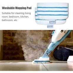 ASUPERMALL Mop Pads De Remplacement Pour Black + Decker Steam Mop Fsm1610 / Fsm1630 Lavable Mopping Pad Accessoires, 5 Pcs - 5 Pcs -Aspirateur et sac Soldes 27344037 3