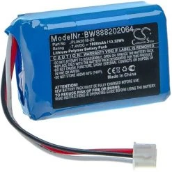 Vhbw Batterie Remplacement Pour Sichler PL062018-2S Pour Robot électroménager (1800mAh, 7,4V, Li-polymère)