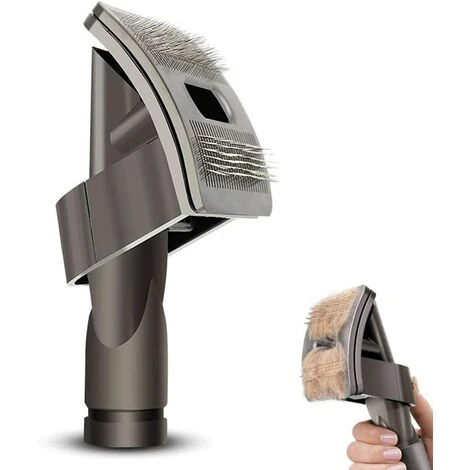 BRIDAY Dyson Dog Carding Brush, Brosse à Peigner Pour Poils De Chien/Chat Enlèvement Des Poils D'Animaux Dyson Accessoire Convient Aux Aspirateurs Dyson V6 DC24 DC25 DC35 DC45 DC65 DC66 1 BRIDAY Dyson Dog Carding Brush, Brosse à Peigner Pour Poils De Chien/Chat Enlèvement Des Poils D'Animaux Dyson Accessoire Convient Aux Aspirateurs Dyson V6 DC24 DC25 DC35 DC45 DC65 DC66