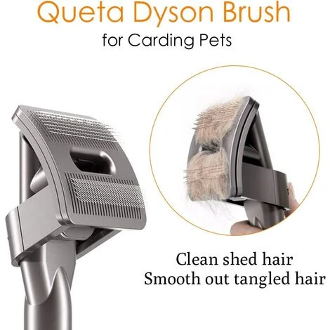 BRIDAY Dyson Dog Carding Brush, Brosse à Peigner Pour Poils De Chien/Chat Enlèvement Des Poils D'Animaux Dyson Accessoire Convient Aux Aspirateurs Dyson V6 DC24 DC25 DC35 DC45 DC65 DC66 2 BRIDAY Dyson Dog Carding Brush, Brosse à Peigner Pour Poils De Chien/Chat Enlèvement Des Poils D'Animaux Dyson Accessoire Convient Aux Aspirateurs Dyson V6 DC24 DC25 DC35 DC45 DC65 DC66 – Image 2