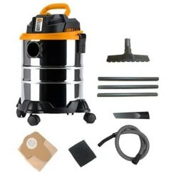 FEIDER Aspirateur Eau Et Poussière 1400 W 20 L - Cuve Inox FHAEP1420L