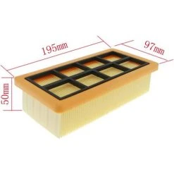 ABCRITAL Lot De 2 Filtres Hepa Pour Aspirateur Karcher 6.415-953.0 Ad 3.000 Ad 3.200 -Aspirateur et sac Soldes 30647786 4