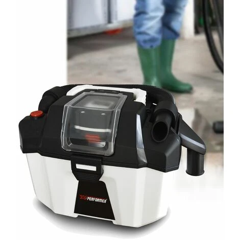 X-PERFORMER Aspirateur Eau Et Poussière Compact Brushless Sur Batterie - Xperformer XPVC20LIBL-10L - Batterie 4 Ah + Chargeur Inclus 3 X-PERFORMER Aspirateur Eau Et Poussière Compact Brushless Sur Batterie - Xperformer XPVC20LIBL-10L - Batterie 4 Ah + Chargeur Inclus – Image 3