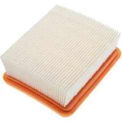 Vhbw Filtre Compatible Avec Hilti DSH700, DSH900 Meuleuse D'angle Disqueuse Ou Tronçonneuse - 1x Filtre Principal, Orange / Blanc -Aspirateur et sac Soldes 32183679 2