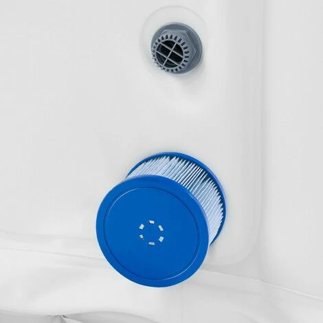 AREBOS Filtre De Piscine | 6X Cartouches De Filtre Spa Hot Tubs | Filtre Antimicrobien | Bleu 5 AREBOS Filtre De Piscine | 6X Cartouches De Filtre Spa Hot Tubs | Filtre Antimicrobien | Bleu – Image 5