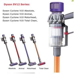 MERKMAK Unite De Filtre Lavable Pour Dyson V10 Sv12 Aspirateur De Nettoyage Total Absolue Animaux Cyclone T02Da -Aspirateur et sac Soldes 33768996 4