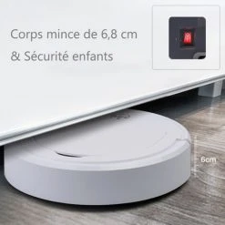 XUNDD Aspirateur Robot Nettoyeur Et Laveur, Batterie 1500 MAh 7 XUNDD Aspirateur Robot Nettoyeur Et Laveur, Batterie 1500 MAh -Aspirateur et sac Soldes 37103711 3