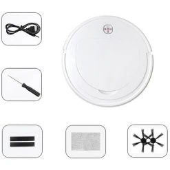 XUNDD Aspirateur Robot Nettoyeur Et Laveur, Batterie 1500 MAh 9 XUNDD Aspirateur Robot Nettoyeur Et Laveur, Batterie 1500 MAh -Aspirateur et sac Soldes 37103711 5