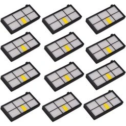 ABCRITAL Filtre 12 Pièces Pour Robot Aspirateur Roomba Série 800 900 860 870 871 880 960 980