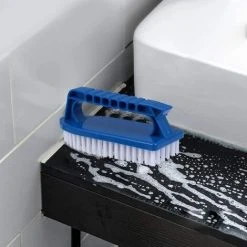 LONGZIMING Brosse De Piscine Brosse à Récurer Portable Brosse Dure Portable Pour L'entretien Du Sauna De La Piscine D'eau De Mur De Sol -Aspirateur et sac Soldes 38078329 5