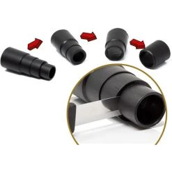 FIXEDBYU Adaptateur De Tube D'aspiration D'aspirateur En Plastique Pour Réduire Le Diamètre 35 Mm 32 Mm Pour Buses De Sol, Outils, Aspirateurs -Aspirateur et sac Soldes 38699972 5