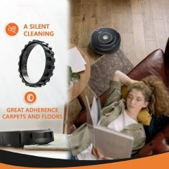 VERSAILLESFR PNEUS Roues Pour IROBOT ROOMBA Séries 500, 600, 700, 800 Et 900 (Pack 2 Unités) Antidérapant, Adhérence Exceptionnelle Et Montage Facile 7 VERSAILLESFR PNEUS Roues Pour IROBOT ROOMBA Séries 500, 600, 700, 800 Et 900 (Pack 2 Unités) Antidérapant, Adhérence Exceptionnelle Et Montage Facile -Aspirateur et sac Soldes 42050566 3