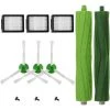 GUAZHUNIFR Filtres Et Brosses Aspirateur Kit Pièces Accessoires Compatible Serie Roomba I3/i3+/i4/i7/i7+/E5/E6/E7 Guazhuni- Pack De Brosses Latérales, Rouleaux Et Filtres Hepa