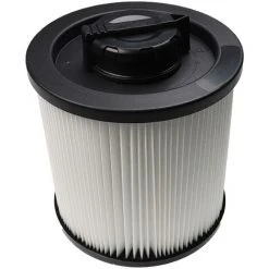 Vhbw Filtre à Cartouche Compatible Avec DeWalt 6-16 Gallon Aspirateur à Sec Ou Humide - Filtre Plissé, Papier