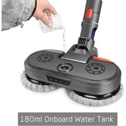 DKSFJKL Tête De Balai Electrique Pour Dyson V15 V11 V10 V8 V7 Avec Réservoir D'eau Intégré, LED Lumière, Vadrouille Lavable -Aspirateur et sac Soldes 46252469 5