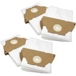 Vhbw 20x Sacs Compatible Avec Tornado TO 1111 Elyps, TO 1112 Elyps, TO 1113 J Elyps Aspirateur - Microfibres Non Tissées, 28cm X 21,5cm, Blanc -Aspirateur et sac Soldes 47991746 4