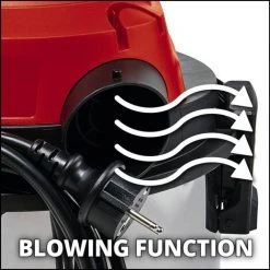 Einhell Aspirateur Eaux Et Poussières TC-VC 1820 SA (1250 W, Cuve 20L, Prise Synchro OEP, Livré Avec Accessoires) -Aspirateur et sac Soldes 48015213 5