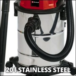 Einhell Aspirateur Eaux Et Poussières TC-VC 1820 S (1250 W, Cuve 20L, Livré Avec Accessoires) 7 Einhell Aspirateur Eaux Et Poussières TC-VC 1820 S (1250 W, Cuve 20L, Livré Avec Accessoires) -Aspirateur et sac Soldes 48015217 3