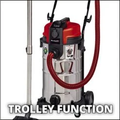 Einhell Aspirateur Eaux Et Poussières TE-VC 2340 SAC (1200 W, Cuve 40L, Prise Synchro OEP, Livré Avec Accessoires) 8 Einhell Aspirateur Eaux Et Poussières TE-VC 2340 SAC (1200 W, Cuve 40L, Prise Synchro OEP, Livré Avec Accessoires) -Aspirateur et sac Soldes 48015266 4