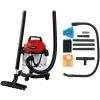 Einhell Aspirateur Eaux Et Poussières TC-VC 1812 S (1250 W, Cuve 12L, Livré Avec Accessoires)