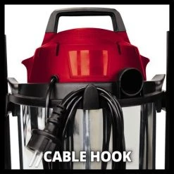 Einhell Aspirateur Eaux Et Poussières TC-VC 1812 S (1250 W, Cuve 12L, Livré Avec Accessoires) 7 Einhell Aspirateur Eaux Et Poussières TC-VC 1812 S (1250 W, Cuve 12L, Livré Avec Accessoires) -Aspirateur et sac Soldes 48015309 3