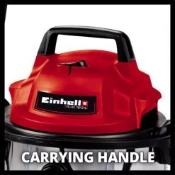 Einhell Aspirateur Eaux Et Poussières TC-VC 1812 S (1250 W, Cuve 12L, Livré Avec Accessoires) 8 Einhell Aspirateur Eaux Et Poussières TC-VC 1812 S (1250 W, Cuve 12L, Livré Avec Accessoires) -Aspirateur et sac Soldes 48015309 4