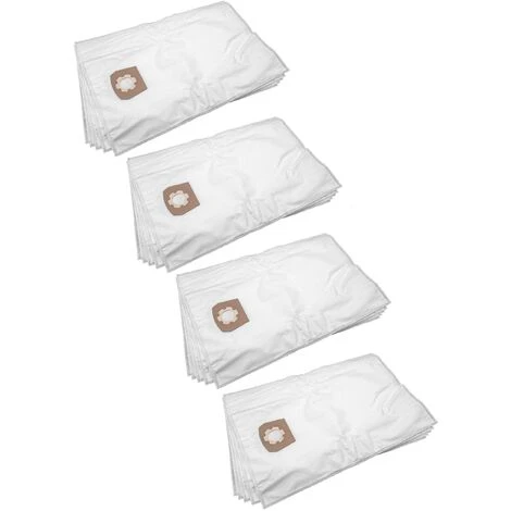 Vhbw 20x Sacs Compatible Avec Kärcher NT 27/1 Me Advanced Professional Aspirateur - Microfibres Non Tissées, Volume De 30l, 33cm X 27cm, Blanc 1 Vhbw 20x Sacs Compatible Avec Kärcher NT 27/1 Me Advanced Professional Aspirateur - Microfibres Non Tissées, Volume De 30l, 33cm X 27cm, Blanc