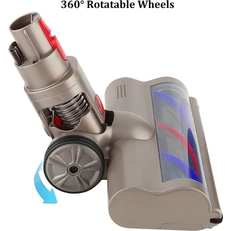 HIASDFLS Tête De Nettoyeur De Brosse À Turbine Compatible Avec L'Aspirateur Dyson V15 V11 V10 V8 V7 Pour Nettoyer Les Tapis, Les Sols, Les Carreaux 2 HIASDFLS Tête De Nettoyeur De Brosse À Turbine Compatible Avec L'Aspirateur Dyson V15 V11 V10 V8 V7 Pour Nettoyer Les Tapis, Les Sols, Les Carreaux – Image 2