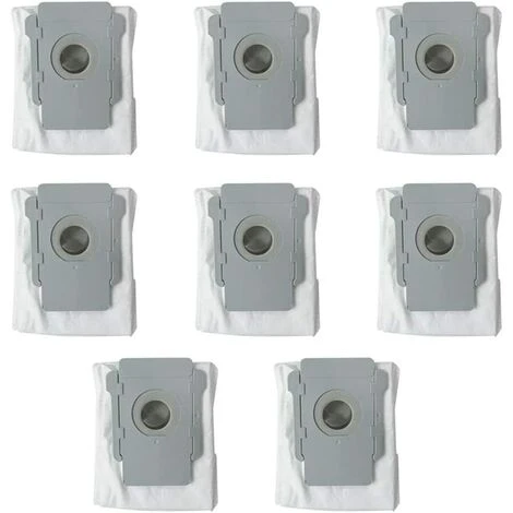 Sacs Jetables Sacs À Poussière De Rechange Pour Aspirateur IRobot Roomba I7 I7+ / I7 Plus E5 E6 E7 S9 S9+ Robot Base Autonettoyante, Kit D'accessoires De Sacs D'élimination De La Saleté 16*13.5*13cm Fontainebleau 8Pcs 1 Sacs Jetables Sacs À Poussière De Rechange Pour Aspirateur IRobot Roomba I7 I7+ / I7 Plus E5 E6 E7 S9 S9+ Robot Base Autonettoyante, Kit D'accessoires De Sacs D'élimination De La Saleté 16*13.5*13cm Fontainebleau 8Pcs