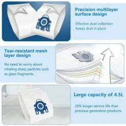 Sac Aspirateur Sacs À Poussière Pour Aspirateur Pour Triomphe 10 Pièces Miele Compact C1, C2 Sac 3D Efficiency S700, S241 - S256i, S4000-S4999 7 Sac Aspirateur Sacs À Poussière Pour Aspirateur Pour Triomphe 10 Pièces Miele Compact C1, C2 Sac 3D Efficiency S700, S241 - S256i, S4000-S4999 -Aspirateur et sac Soldes 48455940 3